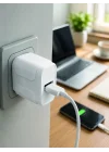 Mey İthalat® Pratik ve Kompakt Tasarımlı 12W USB Telefon Şarj Adaptörü