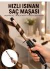 Mey İthalat® Profesyonel 25 mm Saç Maşası Kalın Bukle Etkili Yeni Nesil