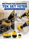 Mey İthalat® Profesyonel Matkap Ucu Temizlik Fırçası 3’lü Set