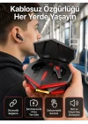 Mey İthalat® Profesyonel TWS Işıklı Kablosuz Bluetooth Kulaklık  Kulaklığı