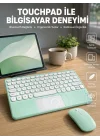 Mey İthalat® Profesyonel Wifi Q Klavye Bluetooth Klavye Touchpad 10.8 Inç Yeni Nesil