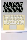 Mey İthalat® Profesyonel Wifi Q Klavye Bluetooth Klavye Touchpad 10.8 Inç Yeni Nesil