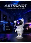 Mey İthalat® Projeksiyon Astronot Lamba Speaker Sevimli Astronot Bluetooth Hoparlör Yeni Nesil