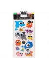 Mey İthalat® Puffy Stickers Oynar Gözlü Şaşkın Balıklar