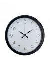 Mey İthalat® Pure Time Black 40 Cm Metal Duvar Saati