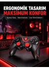 Mey İthalat® Rahat Kavrama ve Düşük Gecikme Teknolojili Gamepad