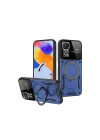 Mey İthalat®  Realme 11 Pro Plus Joy Lens Standlı Kapak - Lacivert
