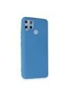 Mey İthalat®  Realme C15 Kılıf Nano içi Kadife Silikon - Mavi