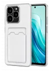 Mey İthalat®  Realme C61 Kılıf Kart Şeffaf Silikon - Şeffaf
