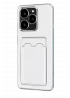 Mey İthalat®  Realme C61 Kılıf Kart Şeffaf Silikon - Şeffaf