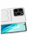 Mey İthalat®  Realme C61 Kılıf Kart Şeffaf Silikon - Şeffaf