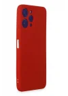 Mey İthalat®   Redmi 12 Kılıf First Silikon - Kırmızı