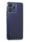 Mey İthalat®   Redmi 12 Kılıf  Lensli Silikon - Açık Mavi