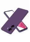 Mey İthalat®   Redmi 13C Kılıf First Silikon - Mor