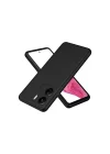 Mey İthalat®   Redmi 13C Kılıf First Silikon - Siyah