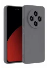 Mey İthalat®   Redmi 14C Kılıf First Silikon - Gri