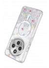 Mey İthalat®   Redmi 14C Misk Simli Magsafe Kapak - Desen 4