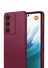 Mey İthalat®   Redmi 15 4G First Silikon - Bordo