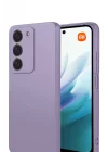 Mey İthalat®   Redmi 15 4G First Silikon - Lila
