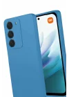 Mey İthalat®   Redmi 15 4G First Silikon - Mavi