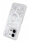 Mey İthalat®   Redmi 15C 4G Misk Simli Magsafe Kapak - Desen 2