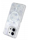 Mey İthalat®   Redmi 15C 4G Misk Simli Magsafe Kapak - Desen 3