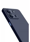 Mey İthalat®   Redmi 15C 4G Nano içi Kadife Silikon - Lacivert