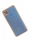 Mey İthalat®   Redmi 9C Kılıf Montreal Silikon Kapak - Pembe