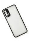 Mey İthalat®   Redmi 9T Kılıf Montreal Silikon Kapak - Siyah