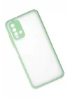 Mey İthalat®   Redmi 9T Kılıf Montreal Silikon Kapak - Turkuaz