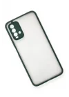 Mey İthalat®   Redmi 9T Kılıf Montreal Silikon Kapak - Yeşil