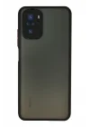 Mey İthalat®   Redmi Note 10 Kılıf Montreal Silikon Kapak - Siyah