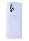 Mey İthalat®   Redmi Note 10 Pro Kılıf Kelvin Kartvizitli Silikon - Lila