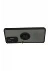 Mey İthalat®   Redmi Note 10 Pro Kılıf Montreal Yüzüklü Silikon Kapak - Siyah