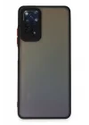 Mey İthalat®   Redmi Note 12 Pro 4G Kılıf Montreal Silikon Kapak - Siyah