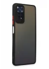 Mey İthalat®   Redmi Note 12 Pro 4G Kılıf Montreal Silikon Kapak - Siyah