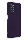 Mey İthalat®   Redmi Note 12 Pro 5G Kılıf Nano içi Kadife Silikon - Mor