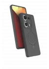 Mey İthalat®   Redmi Note 13 Pro 4G Regal Magsafe Standlı Kapak - Titan Gri
