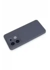 Mey İthalat®   Redmi Note 13 Pro 5G Kılıf Nano içi Kadife Silikon - Gri