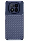Mey İthalat®   Redmi Note 14 Pro 4G Kılıf Auto Focus Karbon Kapak - Lacivert