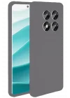 Mey İthalat®   Redmi Note 14 Pro 4G Kılıf First Silikon - Gri