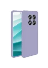 Mey İthalat®   Redmi Note 14 Pro 4G Kılıf First Silikon - Lila