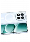 Mey İthalat®   Redmi Note 15 Pro 4G Combo Sert Şeffaf Magsafe Kapak - Şeffaf