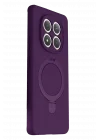 Mey İthalat®   Redmi Note 15 Pro 4G Regal Magsafe Standlı Kapak - Derin Mor