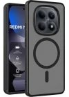 Mey İthalat®   Redmi Note 15 Pro 5G Jota Magsafe Kapak - Siyah