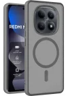 Mey İthalat®   Redmi Note 15 Pro 5G Jota Magsafe Kapak - Titan Gri