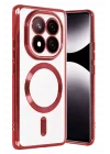 Mey İthalat®   Redmi Note 15 Pro 5G Kross Magneticsafe Kapak - Kırmızı
