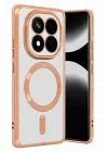 Mey İthalat®   Redmi Note 15 Pro 5G Kross Magneticsafe Kapak - Rose