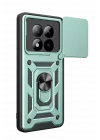 Mey İthalat®   Redmi Note 15 Pro 5G Pars Lens Yüzüklü Silikon - Yeşil