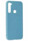 Mey İthalat®   Redmi Note 8 Kılıf Nano içi Kadife Silikon - Mavi